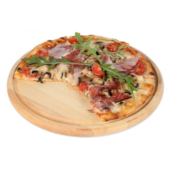 Округла даска - Подлога дрвена за пицу 60цм